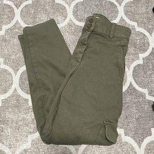 Aritzia modern cargo pants. olive color